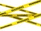 Warning ribbons