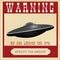 Warning search for UFOs