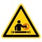 Warning Servicing Moving Or Energized Equipment Symbol Sign ,Vector Illustration, Isolate On White Background Label. EPS10