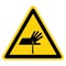 Warning Sharp Points Symbol Sign ,Vector Illustration, Isolate On White Background Label. EPS10