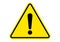 Warning sign attention caution exclamation sign, alert danger yellow triangle icon