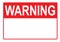 Warning sign Danger Sign with blank space for your text printable paper templates available for A4 paper vector