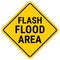Warning Sign Flood Warning. Flash Flood Watch
