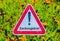 Warning sign German Zeckengebiet image