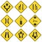 Warning Signs in Ontario - Canada