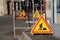 Warning Signs For Traffic Below Scaffolding