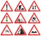 Warning signs used in Switzerland