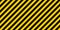 Warning striped rectangular background