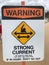 Warning Strong Current Sign