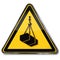 Warning of suspended load