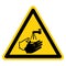 Warning Wash Your Hand Symbol Sign,Vector Illustration, Isolated On White Background Label. EPS10