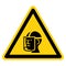 Warning Wear Face Shield Symbol Sign ,Vector Illustration, Isolate On White Background Label. EPS10