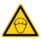 Warning Wear Hairnet Symbol Sign, Vector Illustration, Isolate On White Background Label .EPS10