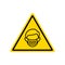 Warning wear mask icon symbol