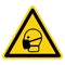 Warning Wear Mask Symbol Sign,Vector Illustration, Isolated On White Background Label. EPS10