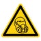 Warning Wear Respirator Symbol Sign,Vector Illustration, Isolated On White Background Label. EPS10