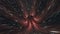 Warp cosmic loop galaxy background