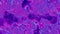 Warping purple and blue pixel glitch effect. Seamless loop.