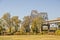 Warren Truss Bridge Over the Mississippi River