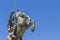 Warrior on a Horse statue Alexander the Great on Skopje Square