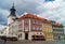 Warsaw. Beautiful Tenement houses on the street Freta