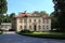 Warsaw. The old-styled building in Wilanow royal garden