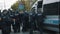 Warsaw, Poland 05.16.2020. - Protest of the Entrepreneurs. Police officers arresting violent man from the group