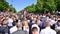 Warsaw, Poland. 4 June 2023. Hundreds of thousands march in anti-government protest to show support for democracy.