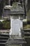 Warsaw, Poland - December 27, 2022: Old and neglected tombstones in jewish cemetery in Warsaw in Poland