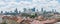 WARSAW, POLAND - JUNE 16: Warsaw cityline panorama with view of