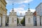 WARSAW, POLAND.The main gate of the Warsaw university on the street the Krakow suburb