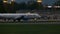 WARSAW, POLAND - SEPTEMBER 14, 2017. Small Planet Airlines Airbus A321-211 commercial airplane taxiing at the airport at