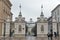 Warsaw University main gate, Poland.