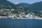 Warships in the military port in the gulf of the capital city La Spezia, Liguria, Italy