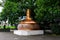 Warstein, Germany - August 15, 2021: Brew kettle in front of the administration of the Warsteiner Brewery