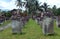 Waruga stones grave yard in Aermadidi, Minahasa
