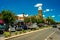 Warwick, Queensland, Australia - Main shopping street with the town hall in the background