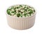 Wasabi Peas Isolated clipping path