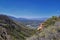 Wasatch Front Mount Olympus Peak hiking trail inspiring views in spring via Bonneville Shoreline, Rocky Mountains, Salt Lake City,