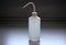 Wash bottle made up of polyethylene PE, using for rinse pieces of laboratory glassware, test tubes, round bottom flasks.
