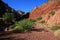 The wash at Hance Rapids in the Grand Canyon.