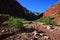 The wash at Hance Rapids in the Grand Canyon.