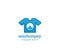 Wash shirt company logo