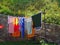 Washed Cloths in Village House, Slovakia