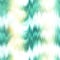 Washed teal blurry wavy ikat seamless pattern. Aquarelle effect boho fashion fabric for coastal nautical stripe