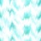 Washed teal blurry wavy ikat seamless pattern. Aquarelle effect boho fashion fabric for coastal nautical stripe