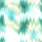 Washed teal blurry wavy ikat seamless pattern. Aquarelle effect boho fashion fabric for coastal nautical stripe