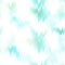 Washed teal blurry wavy ikat seamless pattern. Aquarelle effect boho fashion fabric for coastal nautical stripe