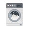 Washer. Automatic electronic device designed for washing textile products. Laundry service.