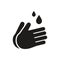 washing hands sign icon vetor design illustration